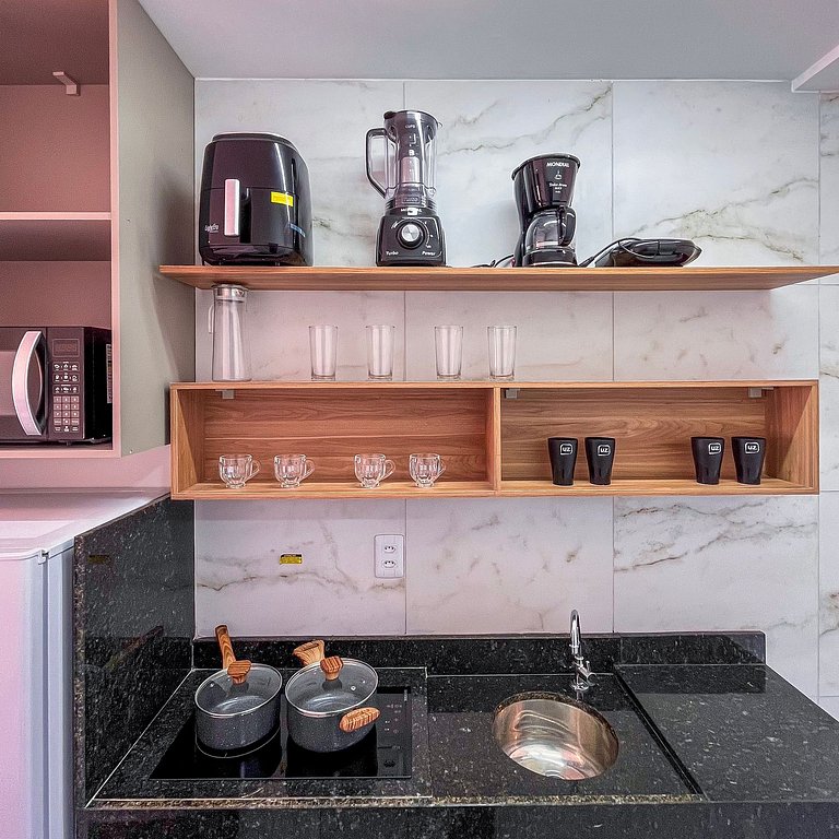 Studio confortável no centro de Porto de Galinhas