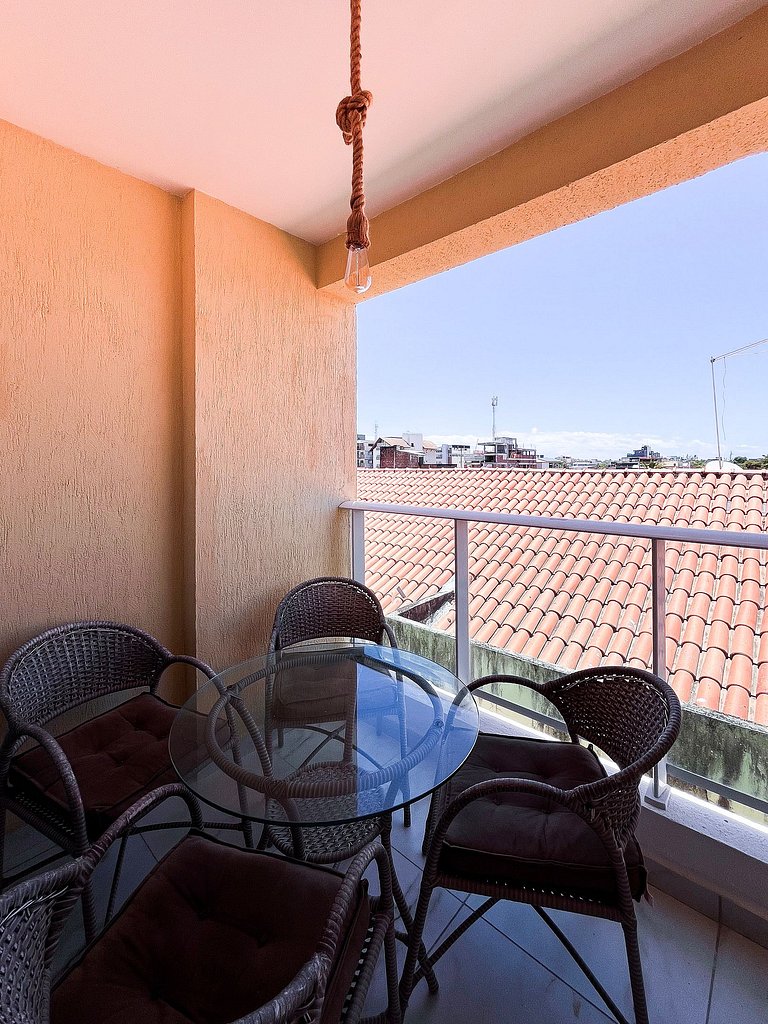 Studio confortável no centro de Porto de Galinhas