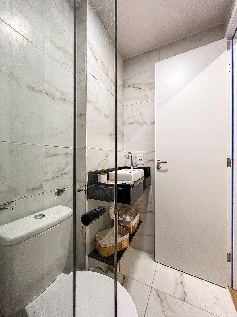 Studio confortável no centro de Porto de Galinhas