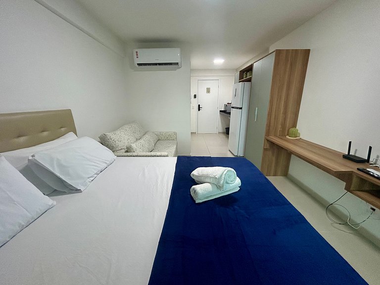 Estúdio de luxo na Praia dos Carneiros