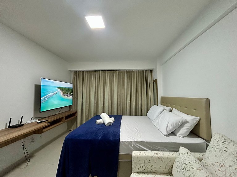 Estúdio de luxo na Praia dos Carneiros