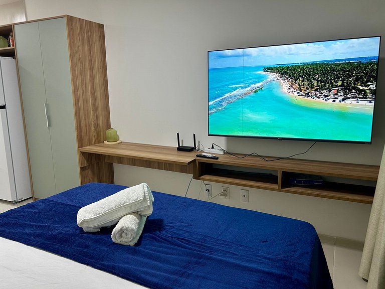 Estúdio de luxo na Praia dos Carneiros