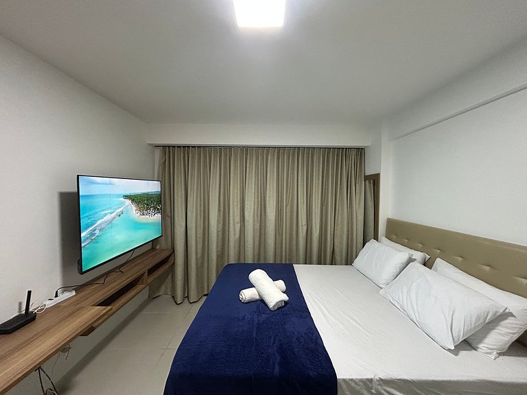 Estúdio de luxo na Praia dos Carneiros