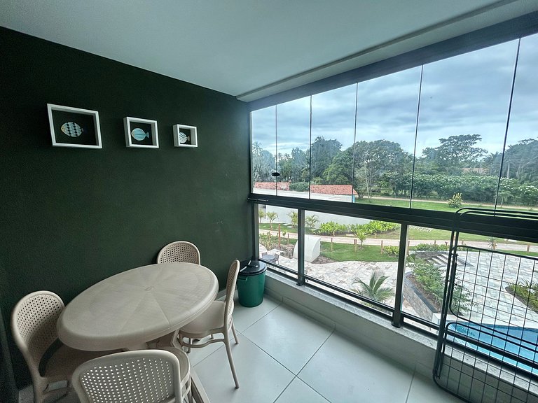 Studio de luxo beira-mar na Praia dos Carneiros