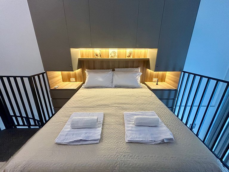 Loft com mezanino na Praia dos Carneiros