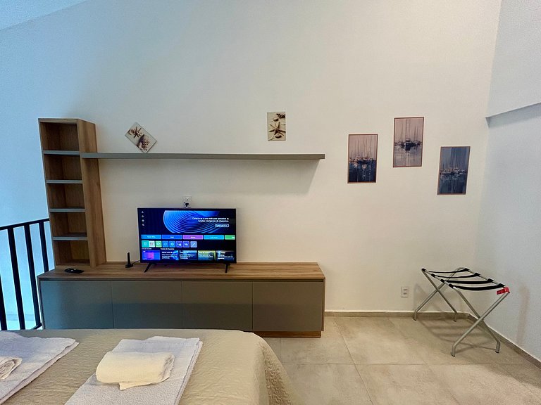 Loft com mezanino na Praia dos Carneiros