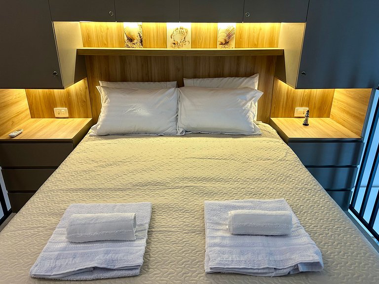 Loft com mezanino na Praia dos Carneiros