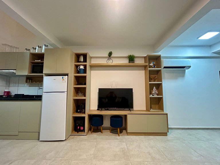 Loft com mezanino na Praia dos Carneiros