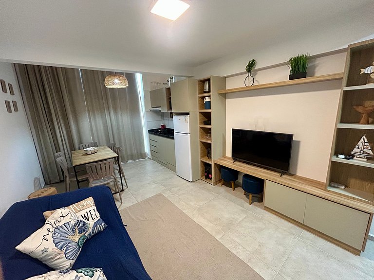 Loft com mezanino na Praia dos Carneiros