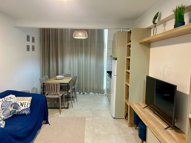 Loft com mezanino na Praia dos Carneiros