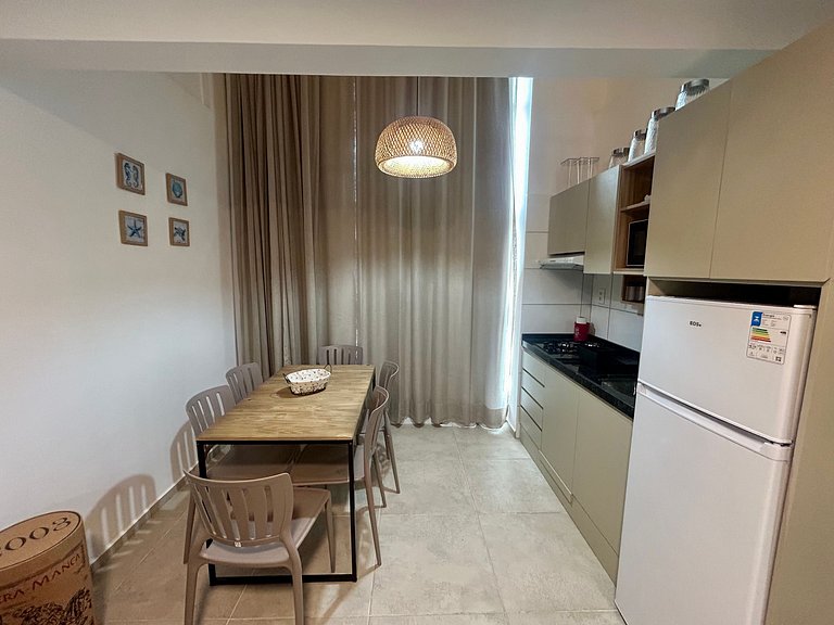 Loft com mezanino na Praia dos Carneiros