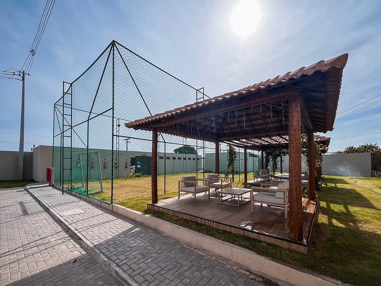 Loft com mezanino na Praia dos Carneiros