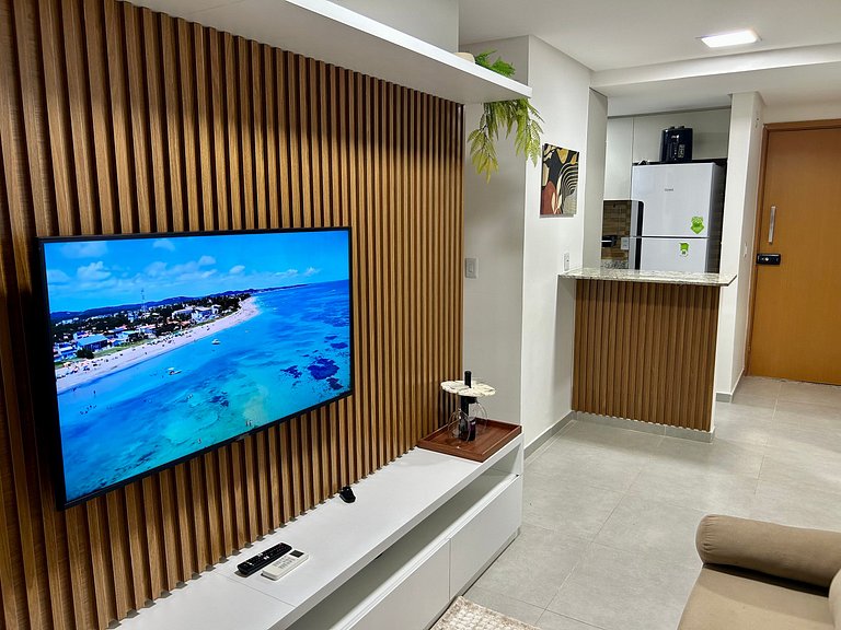 Apê ao lado da Vila Padre Arlindo e 200m do mar