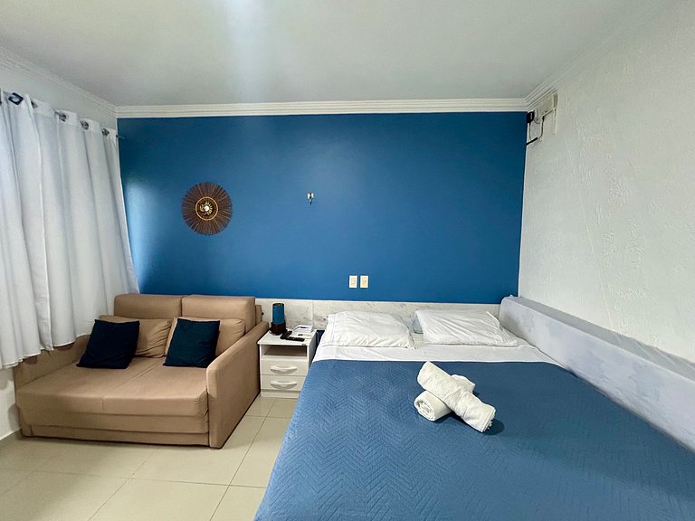 Estúdio beira-mar na Praia de Tamandaré