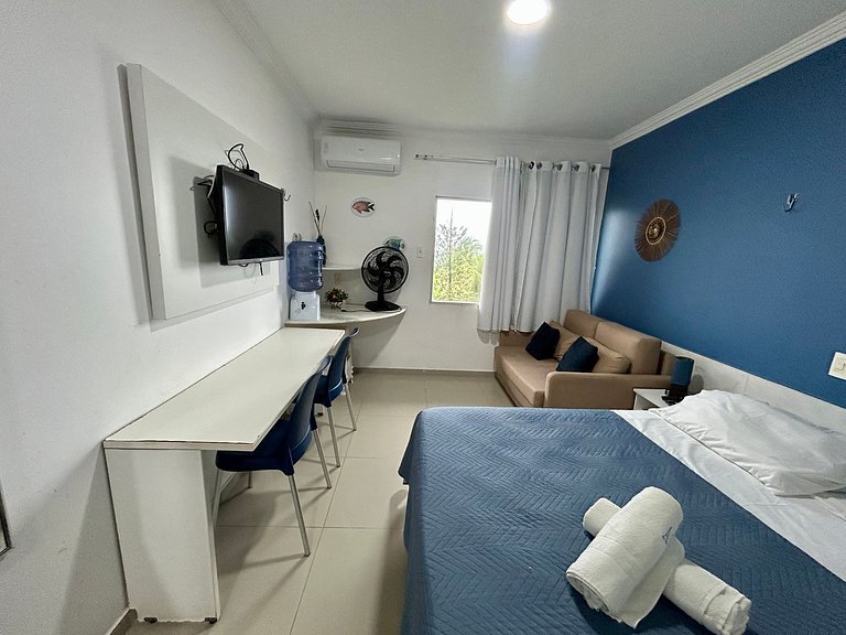 Estúdio beira-mar na Praia de Tamandaré