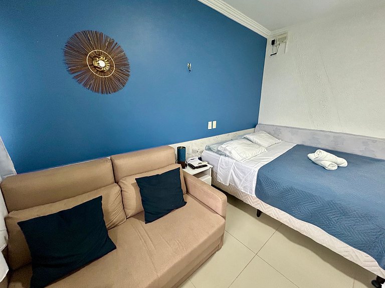 Estúdio beira-mar na Praia de Tamandaré