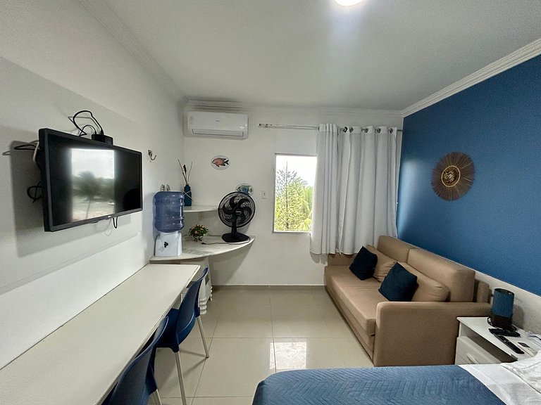 Estúdio beira-mar na Praia de Tamandaré