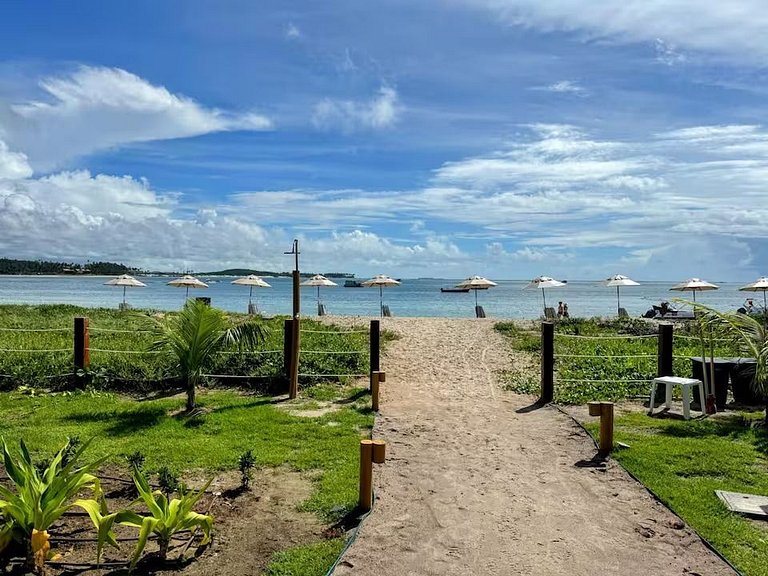 Estúdio de luxo na Praia dos Carneiros