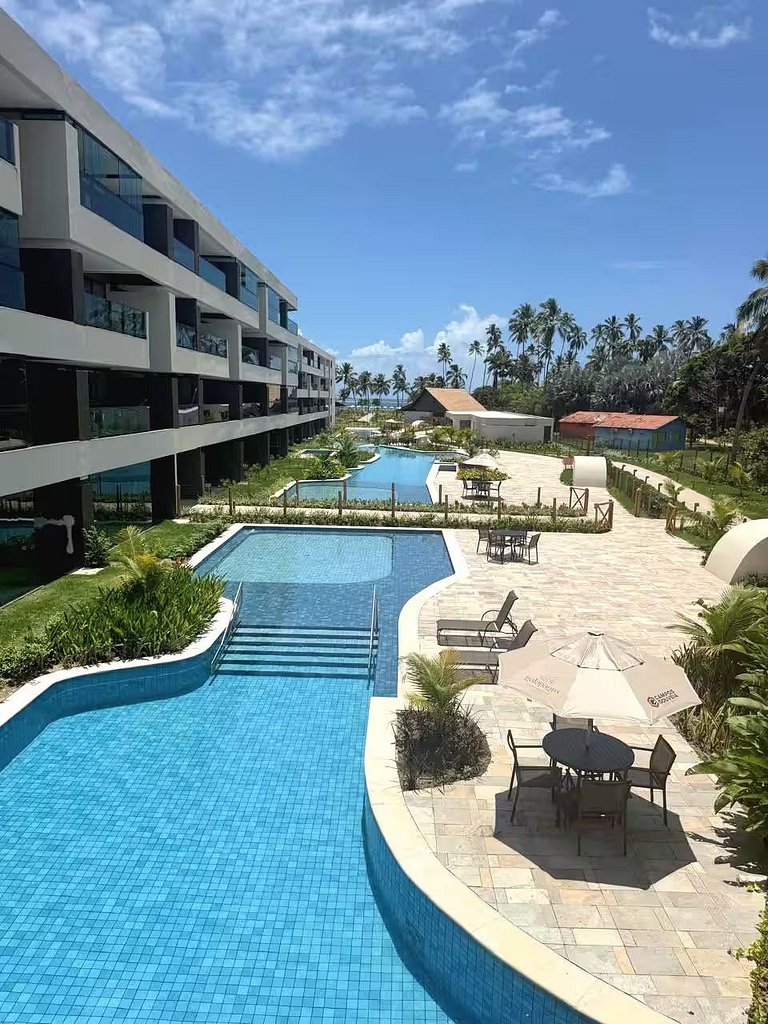 Estúdio de luxo na Praia dos Carneiros