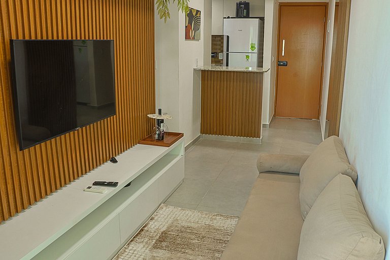 Apê ao lado da Vila Padre Arlindo e 200m do mar