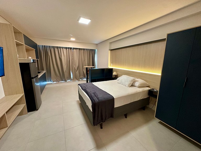 Studio de luxo no coração de Boa Viagem