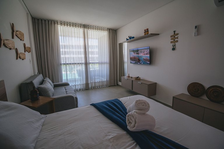 Estúdio de luxo no melhor de Muro Alto