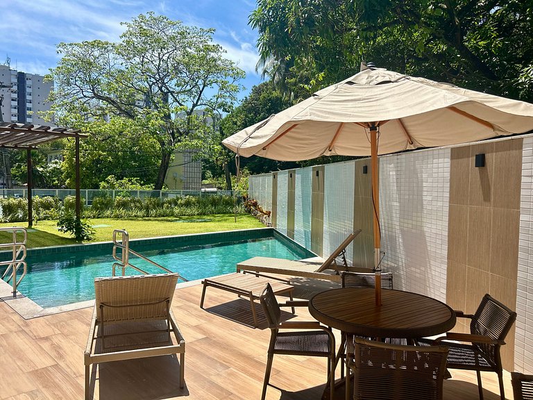 Studio aconchegante a 200m da Praia de Boa Viagem