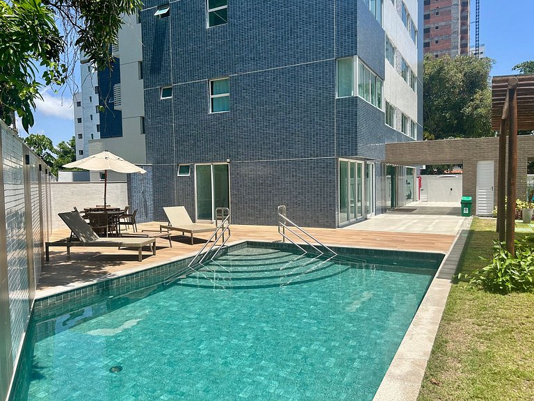 Studio aconchegante a 200m da Praia de Boa Viagem