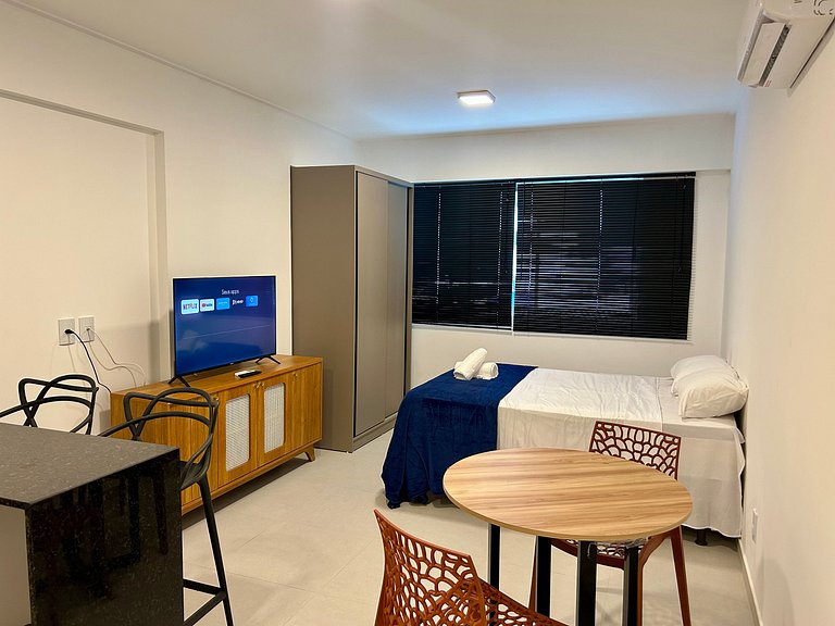 Studio aconchegante a 200m da Praia de Boa Viagem