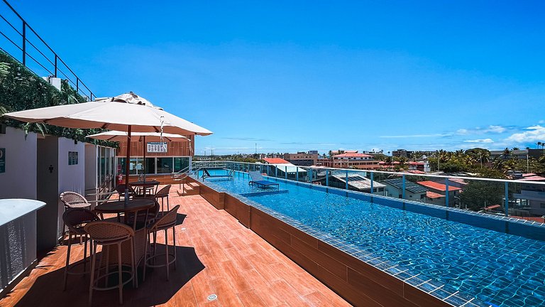 Estúdio moderno no centro de Porto de Galinhas