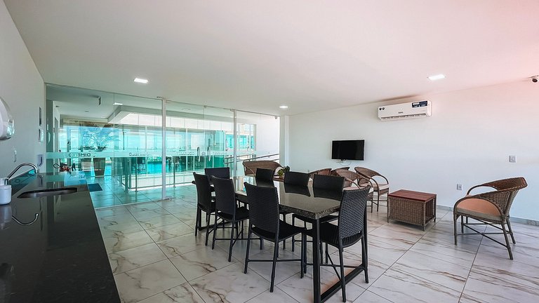 Estúdio moderno no centro de Porto de Galinhas
