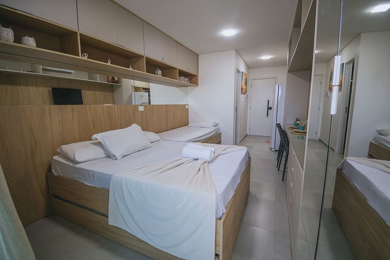 Studio moderno próximo ao centro Porto de Galinhas