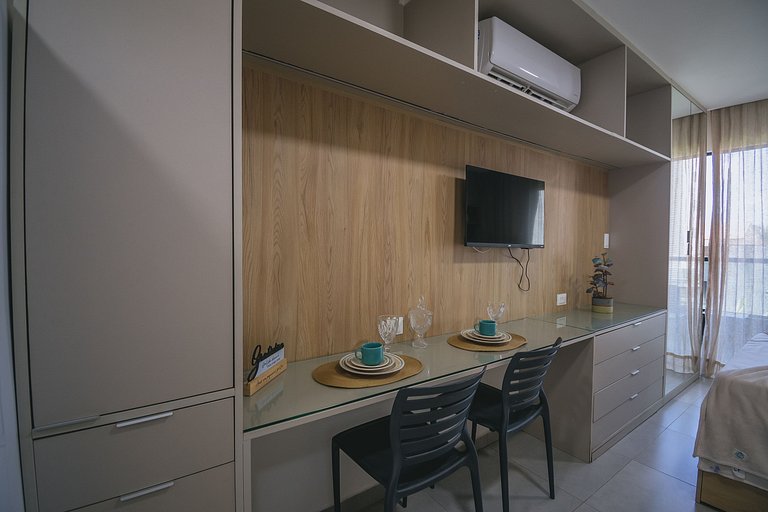 Studio moderno próximo ao centro Porto de Galinhas