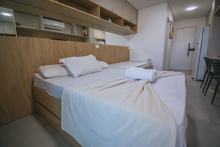 Studio moderno próximo ao centro Porto de Galinhas