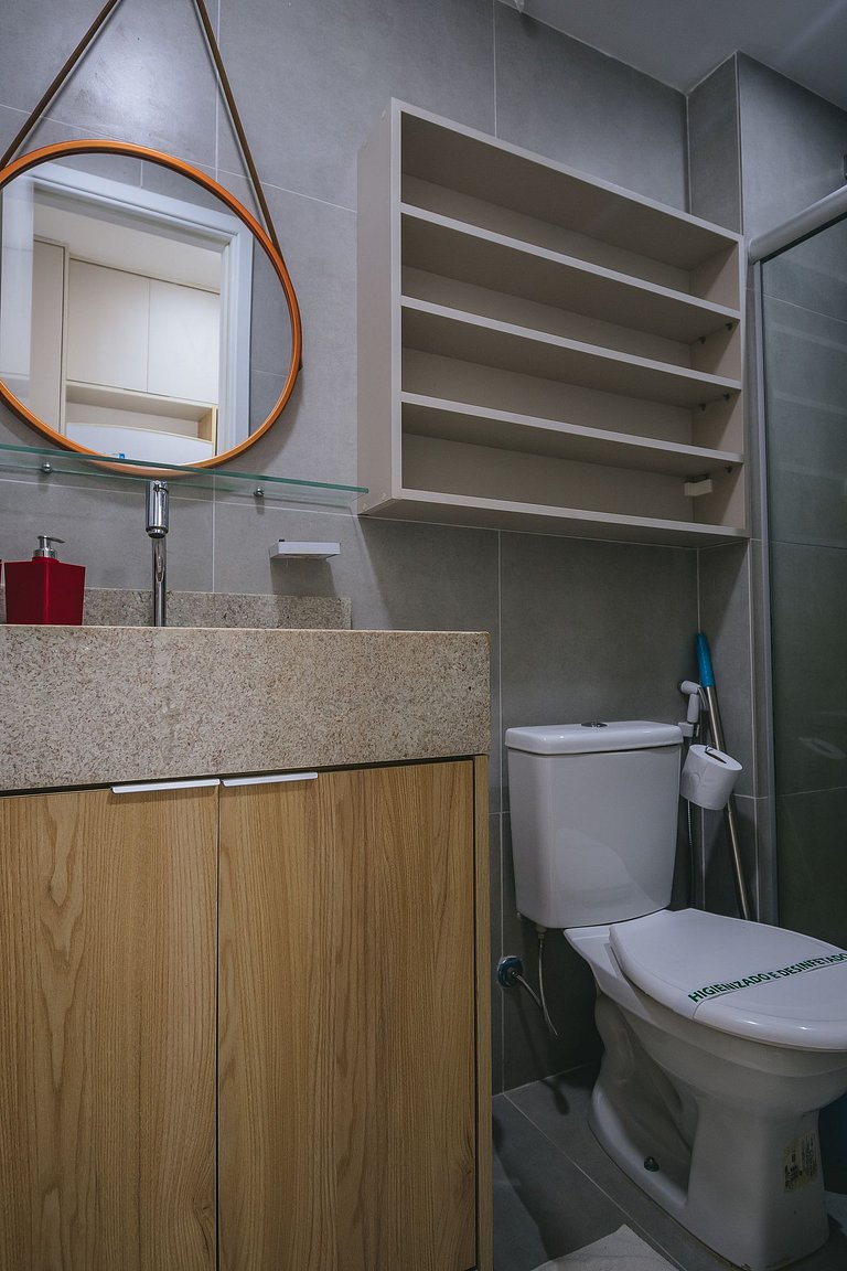 Studio moderno próximo ao centro Porto de Galinhas