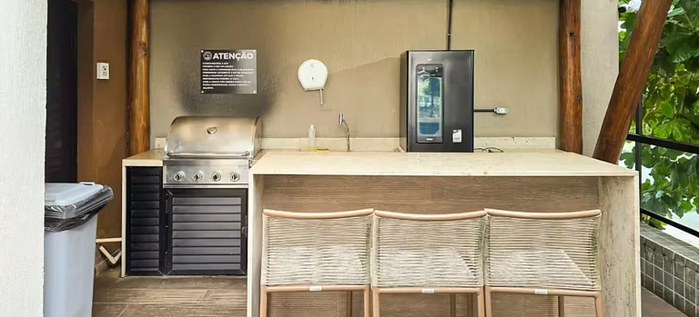 Studio moderno próximo ao centro Porto de Galinhas