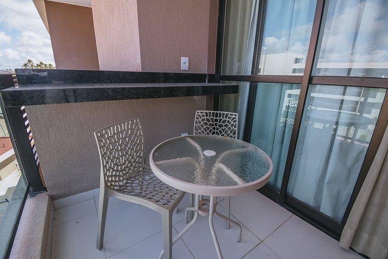 Studio resort com piscina em Muro Alto