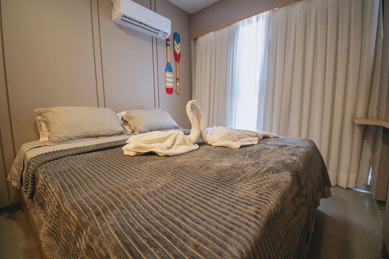 Studio de luxo a 3min das piscinas naturais