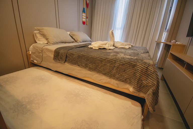 Studio de luxo a 3min das piscinas naturais