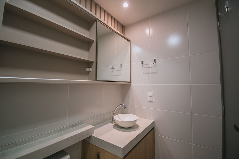 Studio de luxo a 3min das piscinas naturais