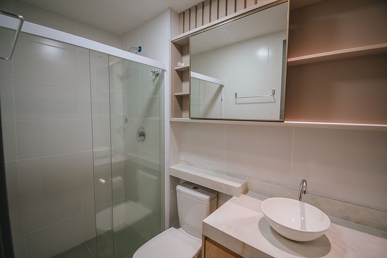 Studio de luxo a 3min das piscinas naturais