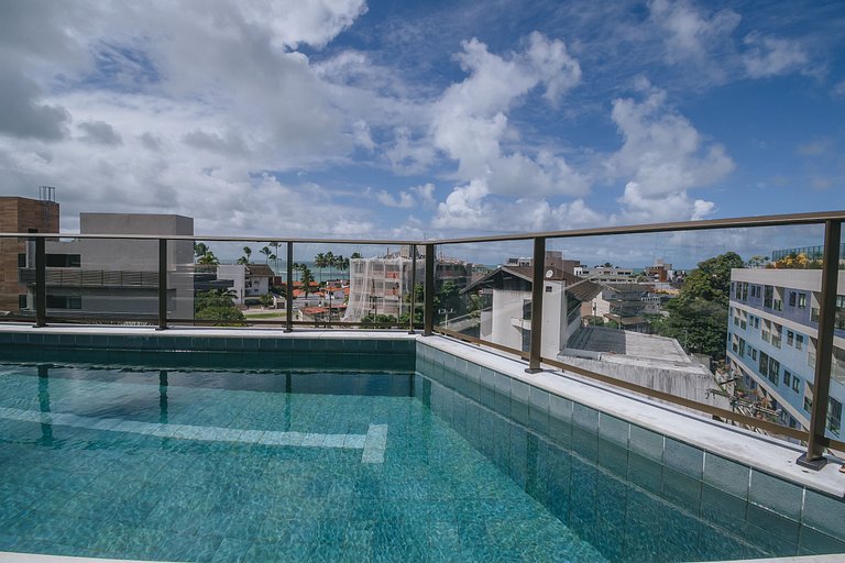 Studio de luxo a 3min das piscinas naturais