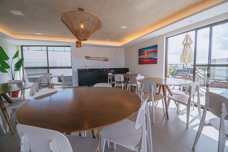 Studio de luxo a 3min das piscinas naturais
