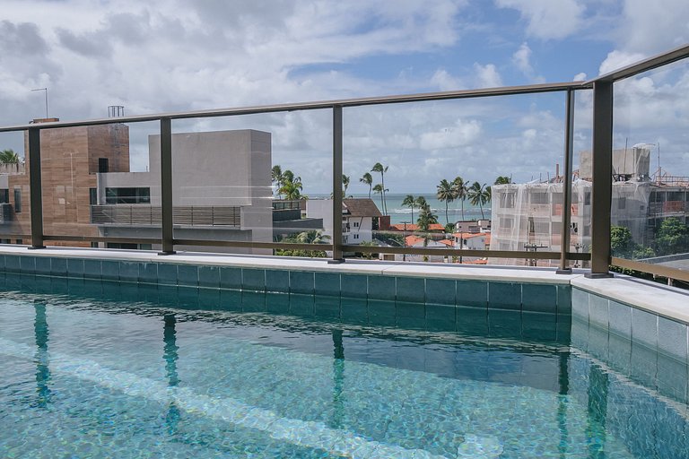 Studio de luxo a 3min das piscinas naturais