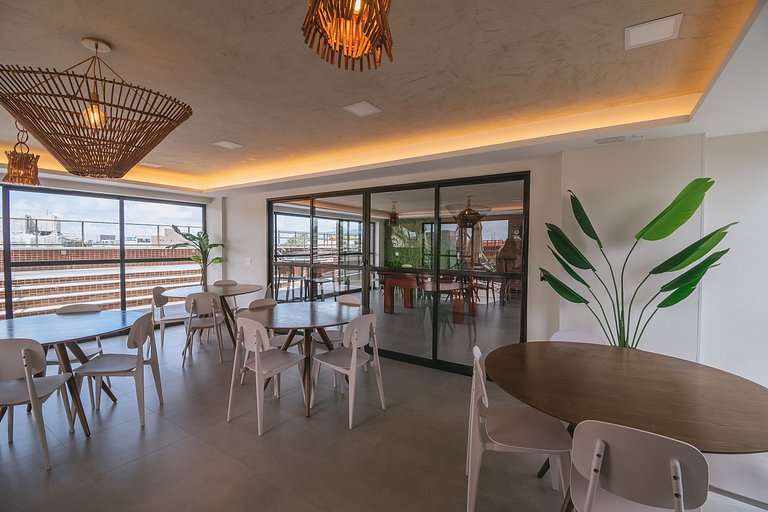 Studio de luxo a 3min das piscinas naturais