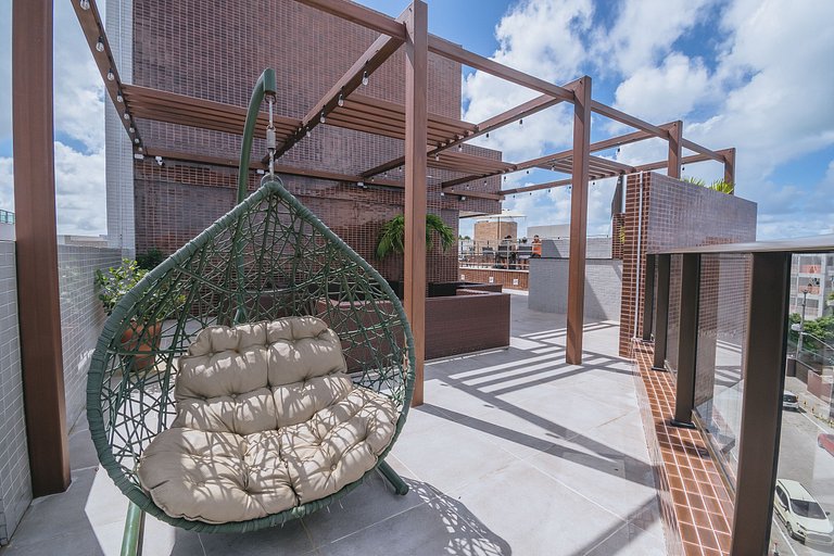 Studio de luxo a 3min das piscinas naturais