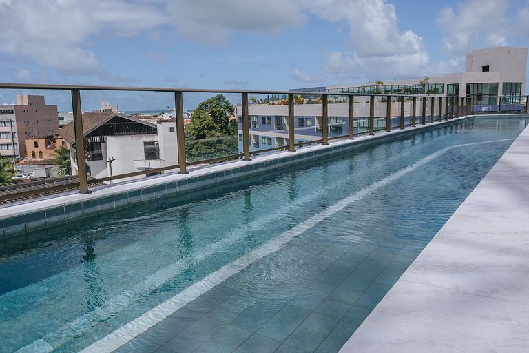 Studio de luxo a 3min das piscinas naturais