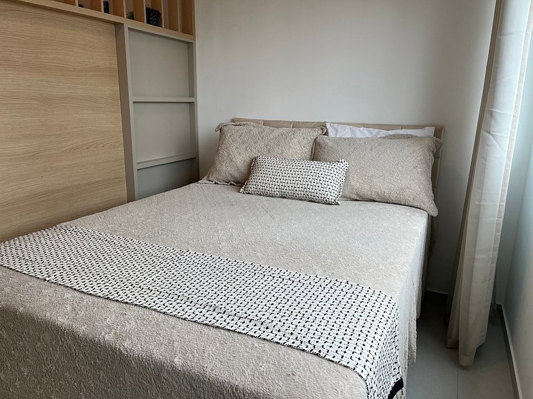 Studio moderno a 200m da Praia de Boa Viagem