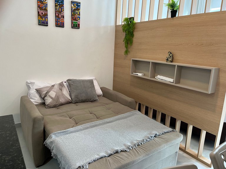 Studio moderno a 200m da Praia de Boa Viagem