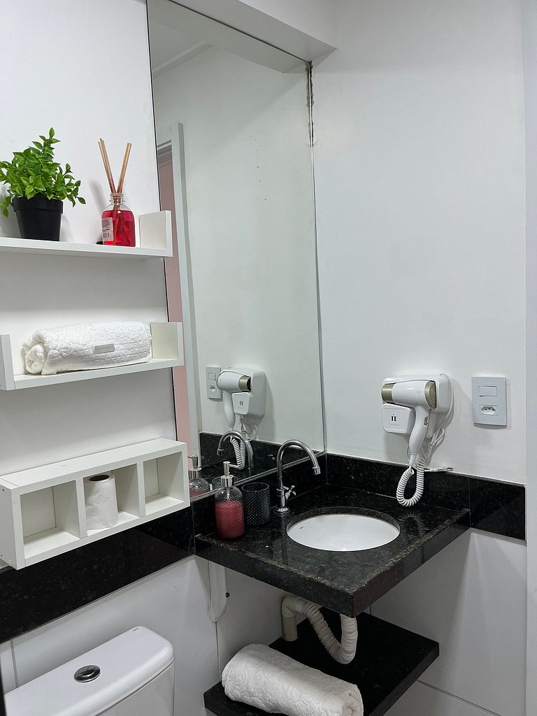 Studio moderno a 200m da Praia de Boa Viagem